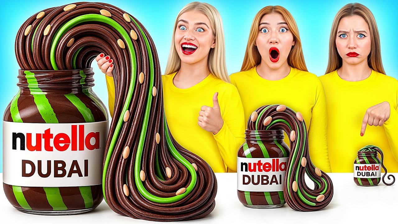 Большая, Средняя или Маленькая Тарелка Челлендж | Безумные Ситуации на Кухне от Bubba DO Challenge