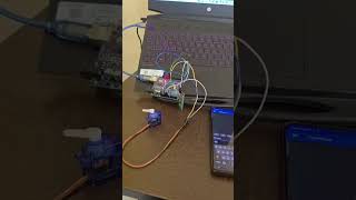 Smart Door Lock using Arduino &amp; HC-05 | Password via Bluetooth 🔐 #arduino #buzzer #education
