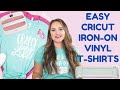 *BEST* Cricut Iron-On T-Shirt Tutorial for Beginners | Step-by-Step Tutorial | Sweet Red Poppy