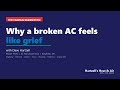 Why a broken AC feels like grief