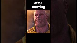 after mewing 💀