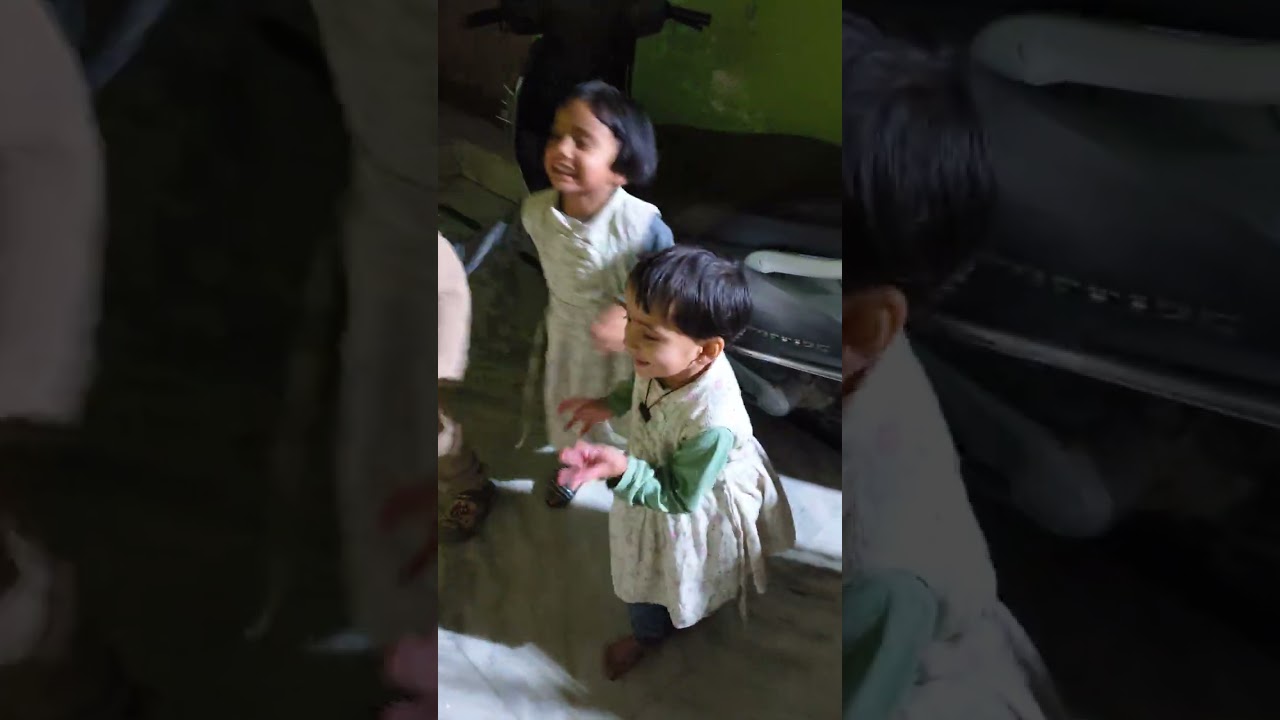 Beautiful dance of two cutie pie