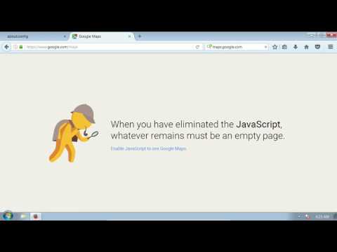 How to enable/disable javascript in Firefox