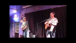 Jamie Livesey and Aaron Audet singing "Say Hey" @ Jax in Killington, Vermont.