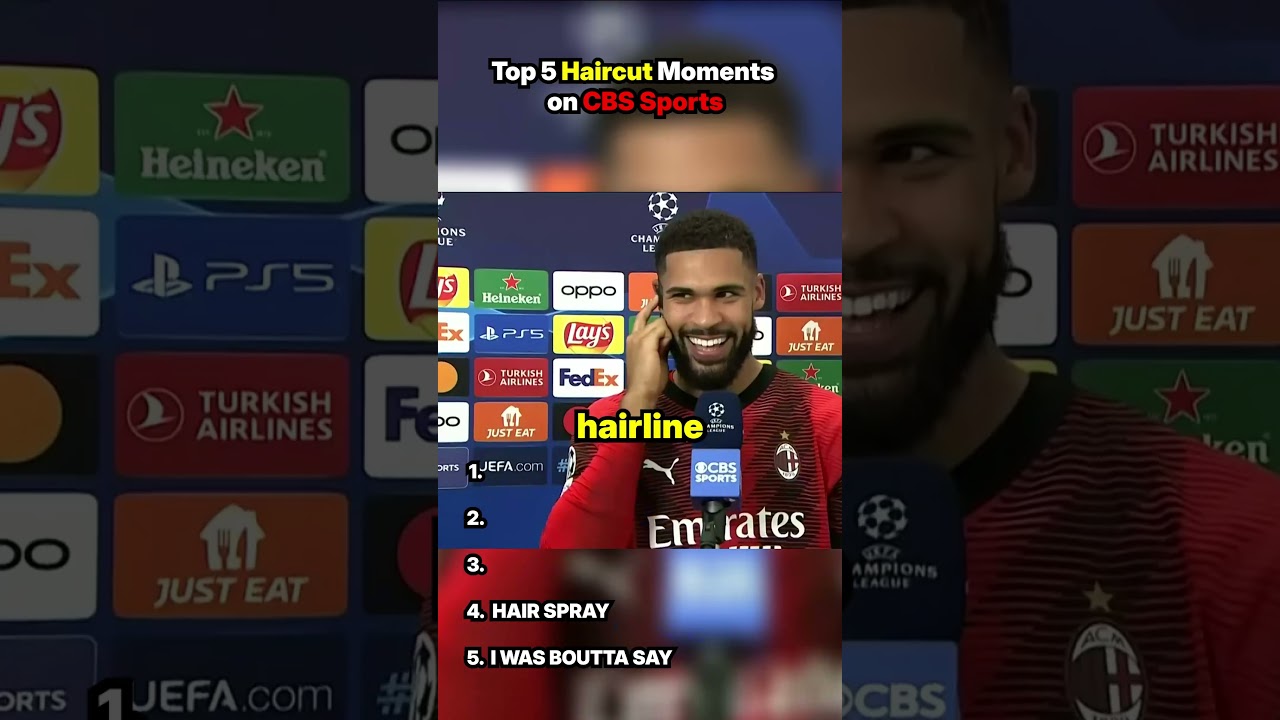 Top 5 FUNNIEST Haircut Moments on CBS Sports 💇🤣