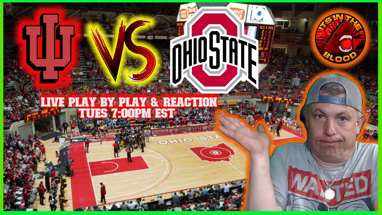 Indiana Hoosiers VS Ohio State Buckeyes. LIVE WATVH PARTY! - YouTube
