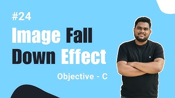 Objective-C: Image Fall Down Animation Tutorial - Step-by-Step Guide (Hindi)