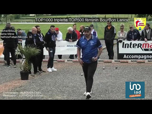 Miniature : 8eme TOP1000 Bourbon Lancy Michel vs Feltain