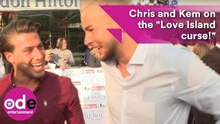 Kem Cetinay and Chris Hughes on the "Love Island curse!"