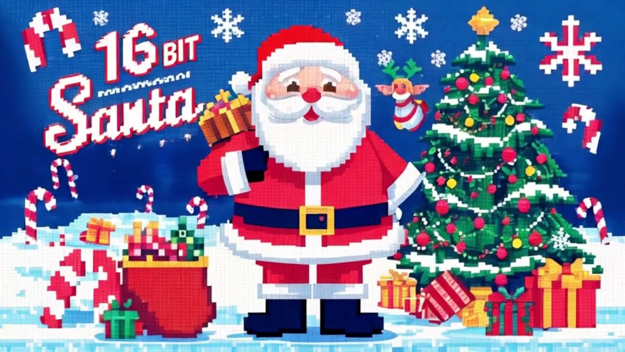 16 Bit Santa