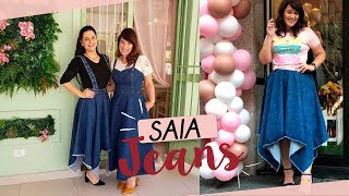 Moda Evangélica Como Usar Saia Jeans - Crente Chic