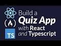 React / Typescript Tutorial - Build a Quiz App