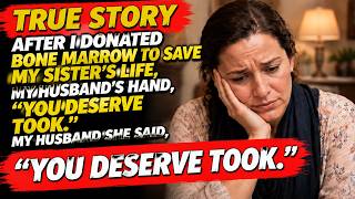 I Donated Marrow to Save My Sister's Daughter — The Next Day She Said My Husband Was the Father