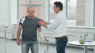 Adjustments of Transradial Body Harness Ottobock