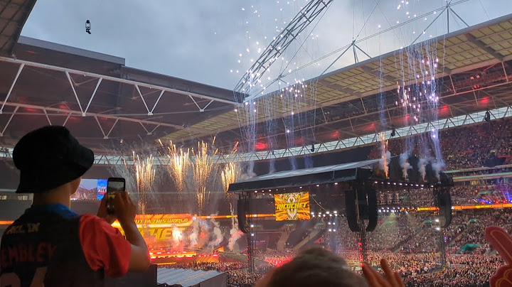 All entrances in the Casino Gauntlet Match at AEW All In London 2024 (Wembley Stadium)