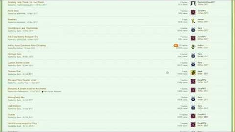 ZC scripting discussion forum