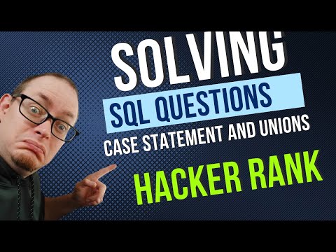 SQL for Data Analysts: CASE Statement and UNION SQL interview questions