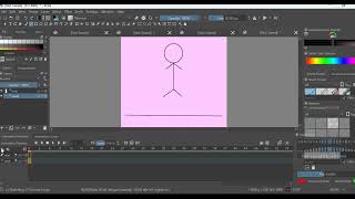 Animation of jumping man in Krita || Jumping man animation || Krita Animation
