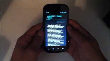 Official Jelly Bean OTA Update for Nexus S!!!!!! (4.1/4.1.1)