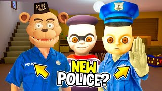 DAILY LIFE but EVERYONE ARE RICH POLICE | (very funny) Funny Gaming Moments With Baby In Yellow