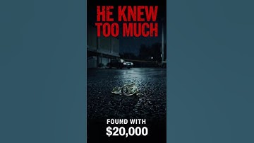 Found Murdered With $20,000... But It Wasn