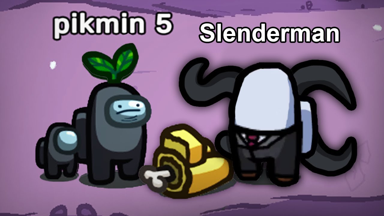Among Us But Slenderman Is After Me