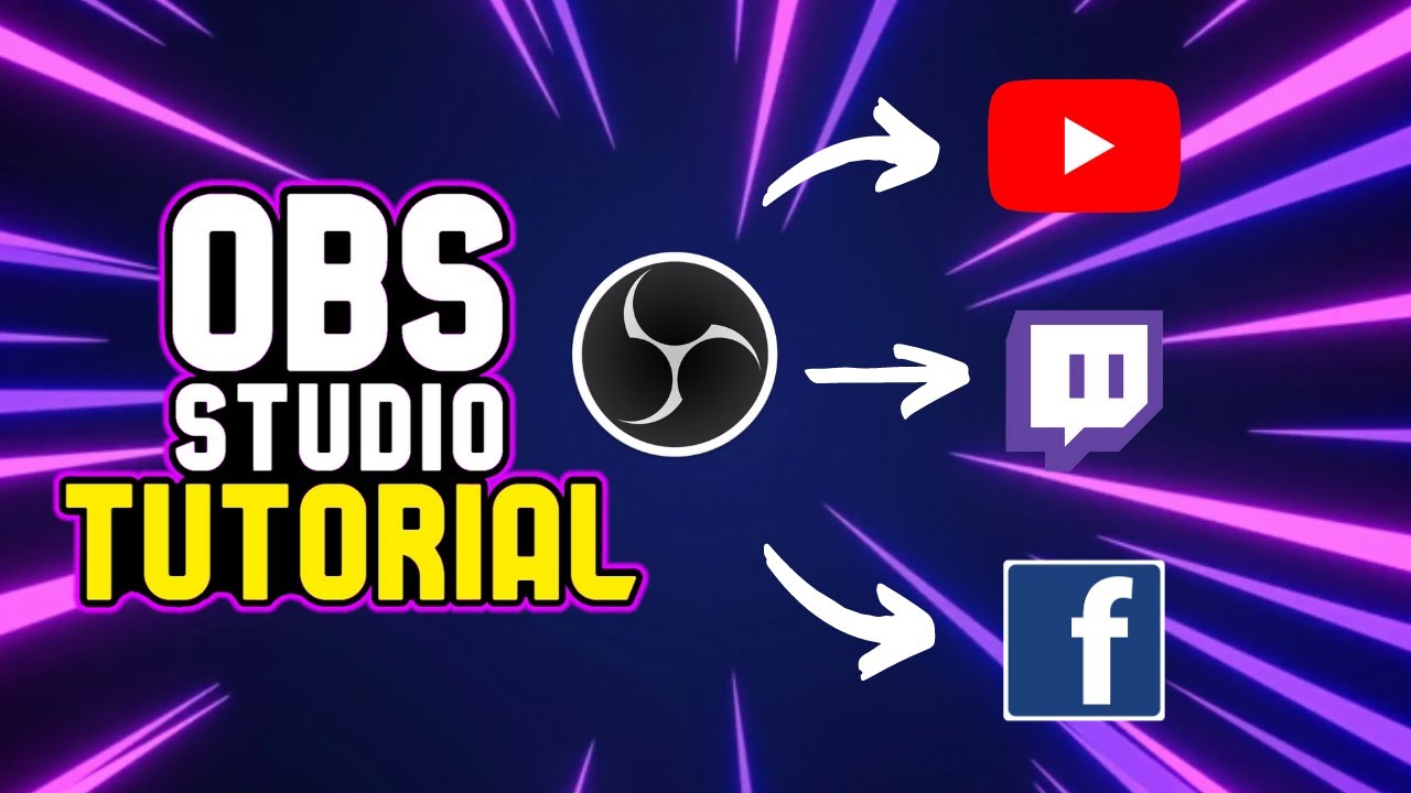 OBS TUTORIAL COMO CONFIGURAR OBS PARA TWITCH E GRAVA ES YouTube