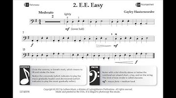 Developing Virtuosity - Bass Book 1: 2. E.E. Easy