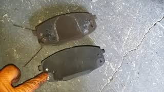 KIA SOUL PLUS 2017 FRONT BRAKE PADS REPLACEMENT