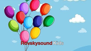 Balonku Ada Lima  Five Balloons - Lagu Anak Anak - Kids Songs   Nursery Rhymes - English/Indonesian