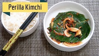 How to make Perilla Leaf Kimchi | 깻잎김치