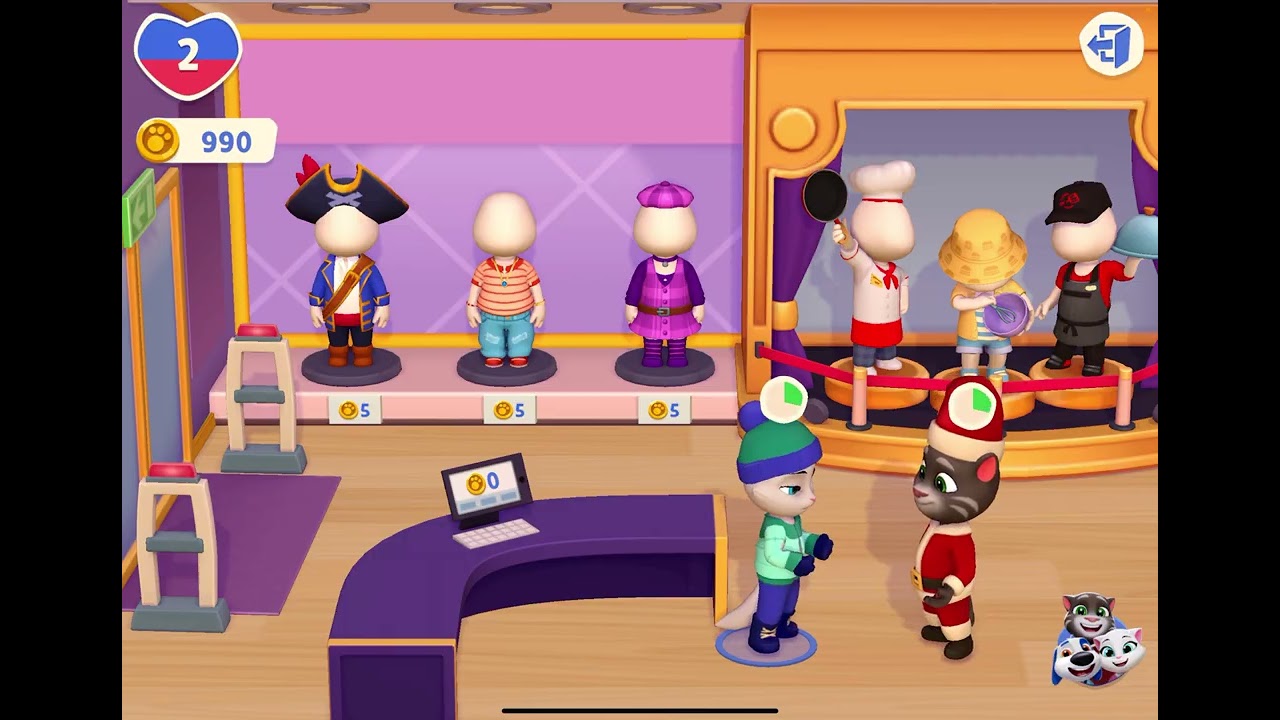 My Talking Tom Friends 2 Gameplay - Tom & Angela Are Best Friend