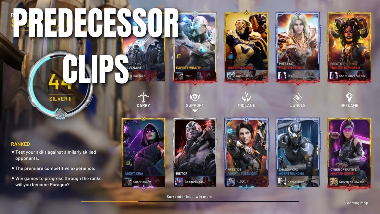 Playing Against the top 5 Paragon ranked players