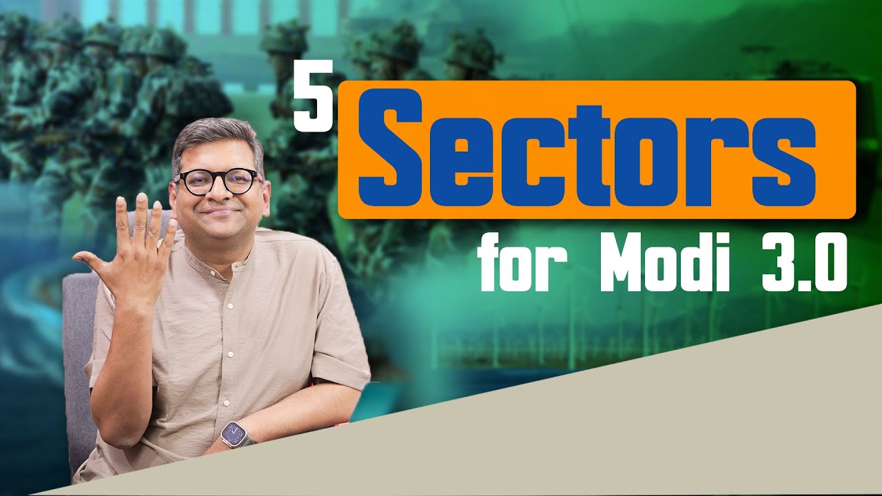 Modi Sector Map 5 Sectors for Modi 3.0 - YouTube