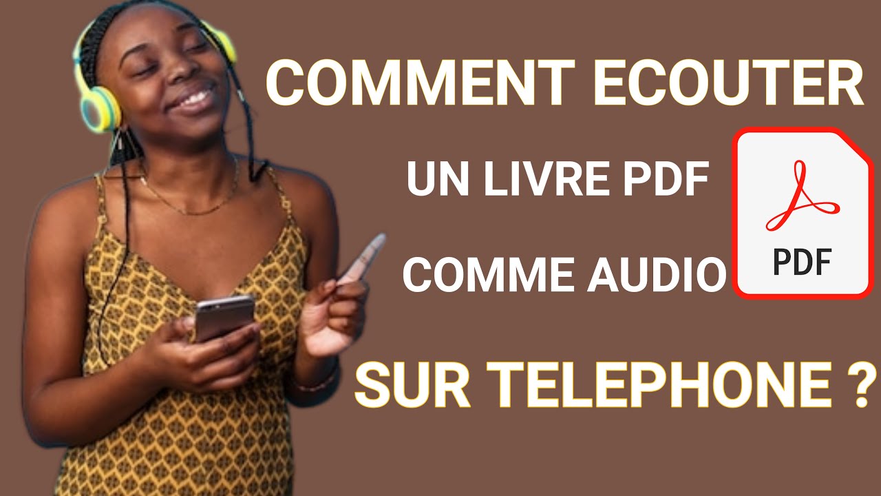 Comment lire un livre PDF comme audio sur telephone ? - YouTube
