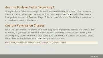 Creating User Models and Permissions for Buyer and Seller in Django Rest Framework