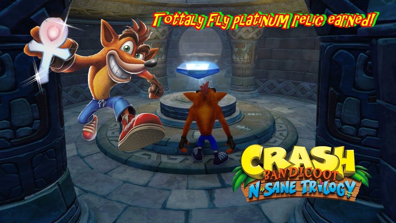 Crash Bandicoot 2 N. Sane TrilogyTotally fly platinum relic in 05335