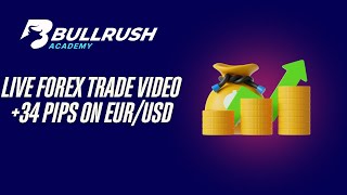 Live Forex Trade Video +34 Pips on EUR/USD 4hr Chart