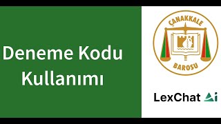 LexChat Ai Deneme Kodu Kullanım Kılavuzu