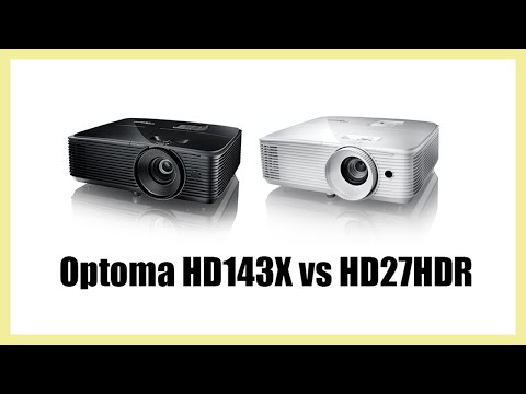 Optoma HD143X vs HD27HDR
