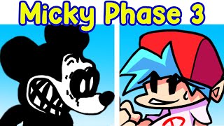Friday Night Funkin' VS Mickey Mouse Phase 3 Leaked (FNF MOD)