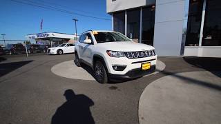 2018 Jeep Compass Latitude | White | JT111919 | Mt Vernon | Skagit |