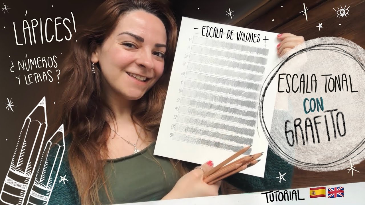 Lápices con números? Hagamos la escala tonal con lápices de grafito, te explico. ✏️ Graphite pencils