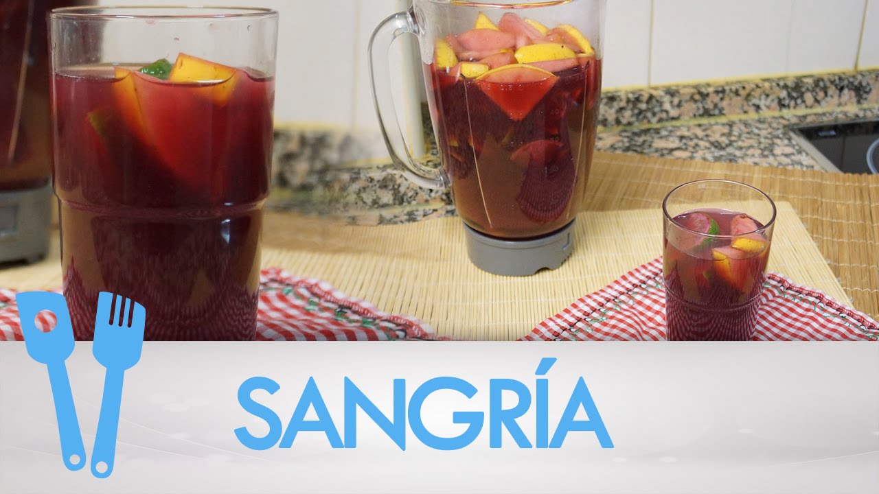 Receta De Sangra Tradicional Espaola Receta De Sangra Tradicional Espaola