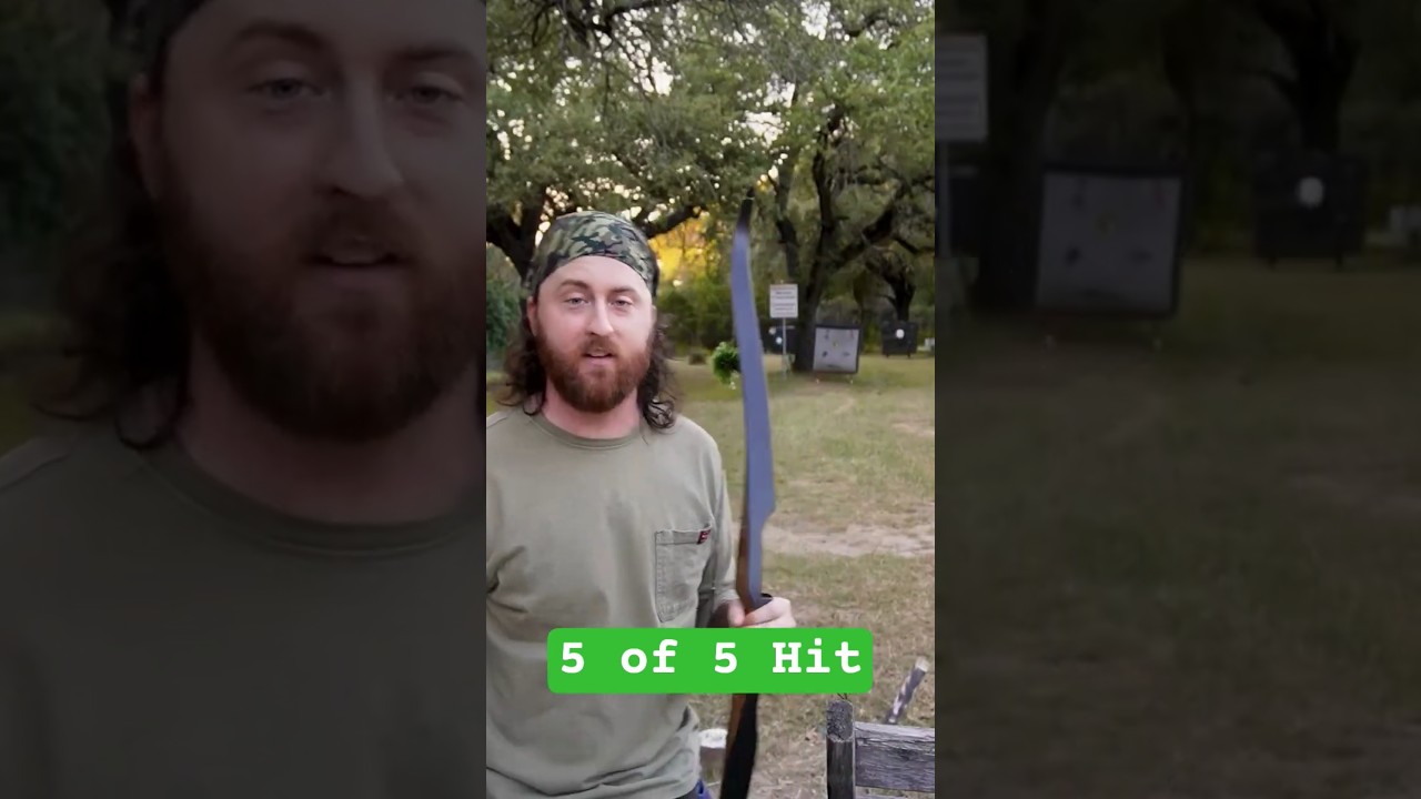 Outdoor Archery Balloon Challenge | 5 of 5 Pops | Releasing Frustration With Recurve Bow