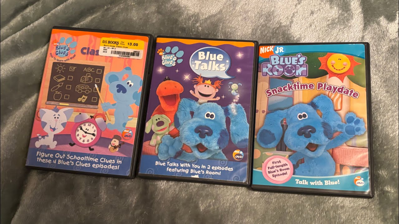 My Blues Clues 2004 Dvd Collection Youtube 