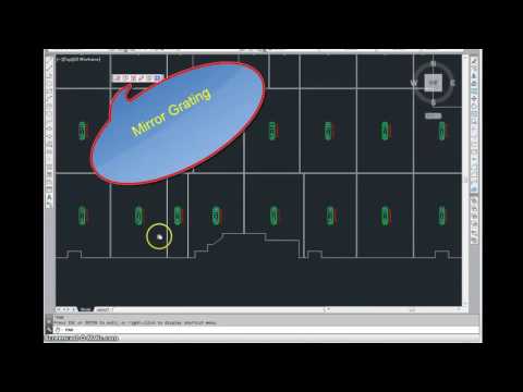 Gratings Customization in AutoCAD