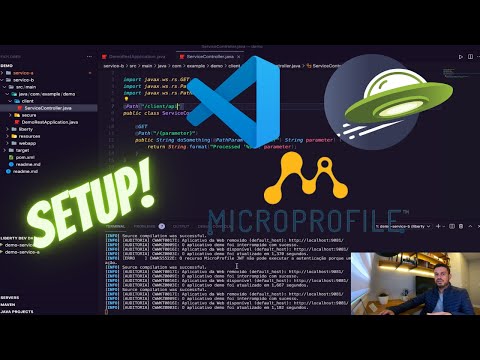 Hello World VSCode, Open Liberty e MicroProfile