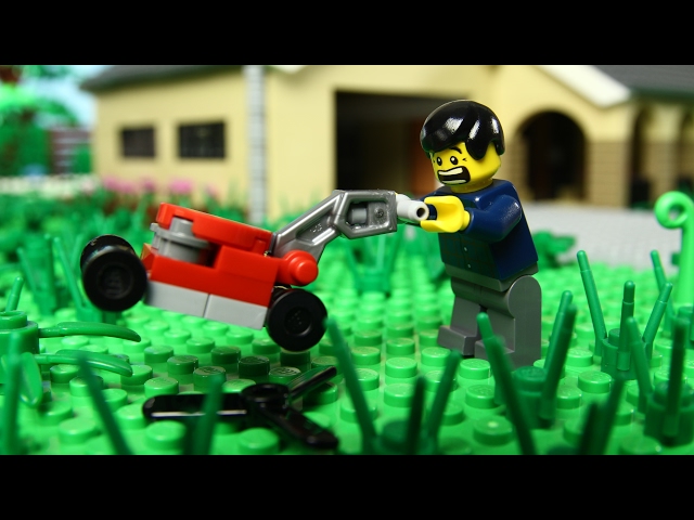 Lego Lawn Mower Fail class=
