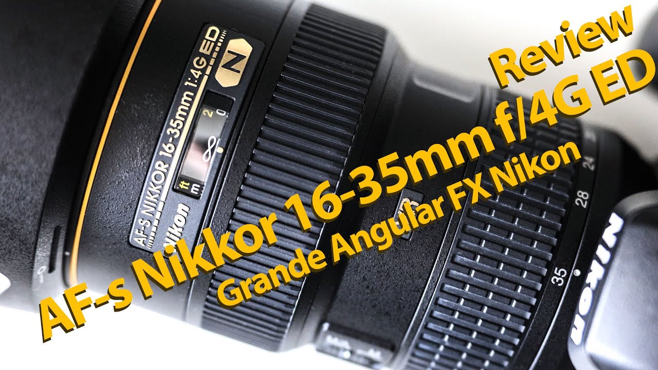 良品 Nikon AF-S NIKKOR 16-35mm F4G ED VR Lente Nikon AF-S NIKKOR 16-35mm f/4G ED VR – Grande Angular